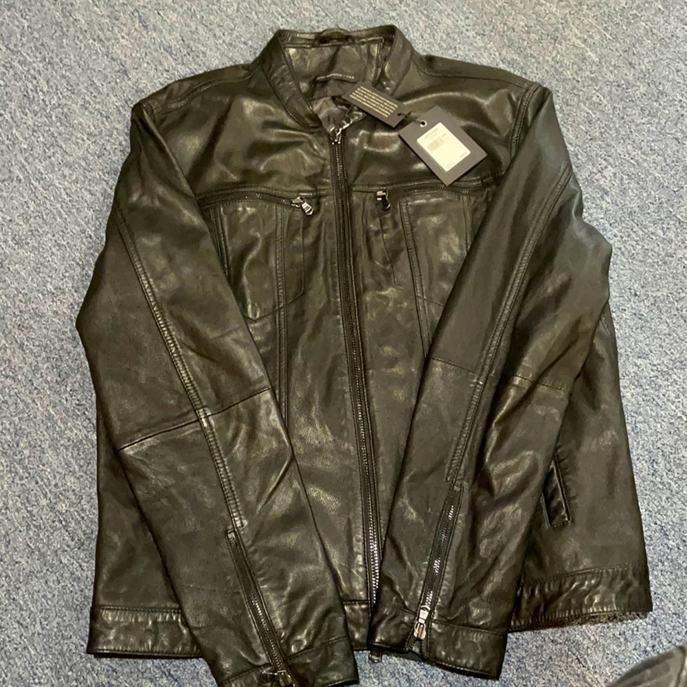 Brand new gorgeous men’s leather jacket